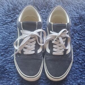 VANS Navy and White Casual Sneakers